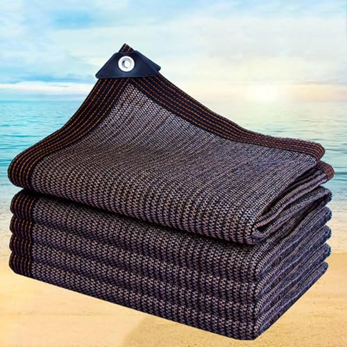 Telo Ombreggiante Occhiellato Telo Ombra Telo Coprente Traspirante con Occhielli con Occhielli, per Patio Piscina,2x4m
