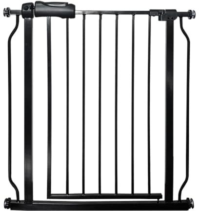 XLIHAWY Babygitter, Druckmontiert Durchgangsgitter Schaukel Mit Automatischer Schließung Fenstergitter, Sicherheits- Metall- Schutzstange Für Innentreppen Türen Küche(148x78cm)
