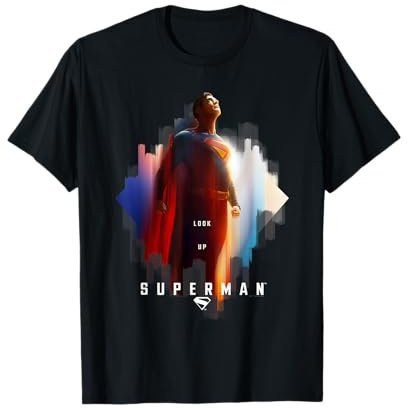 Superman (2025 Movie) Look Up Shield T-Shirt