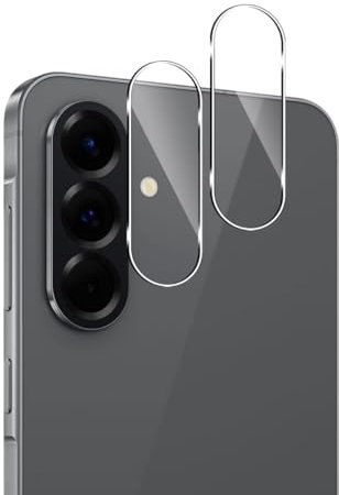 Lutree pour Samsung Galaxy A56 5G Protection Caméra, 2 Pièces 9H Dureté HD Arrière Caméra Verre Trempé, Sans Bulle Anti-Rayures Protecteur D'écran - Transparent