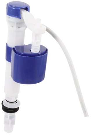 TEHAUX Wc Einlassventil Für Badezimmertoilette Pvc Schwimmerventil Füllventil Ersatzteil Mit Druckunabhängiger Wasserzufuhr Kompatibel Für Standard Wc Spülkasten