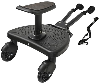 Universal Board LED, Board mit Sitz Kinderwagen Stehmuster für Kinder, 2-6 Jahre Kinderwagen Zubehör, 25kg für Kutschen