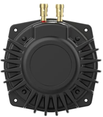 Tacdas Haut-Parleur à Vibrations et Transducteur Tactile de 6 Pouces 50 W pour Cinéma Maison, Siège de Voiture, Canapé