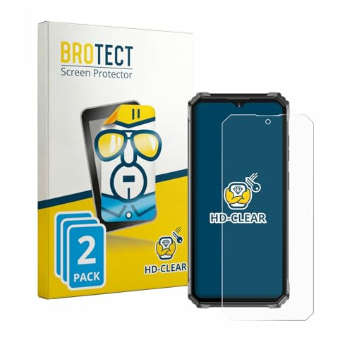 BROTECT 2 Stück Schutzfolie für Oukitel G7 Displayschutz Folie Made in Germany, Ultra-Klar
