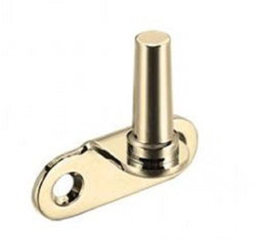 Zoo Hardware Quality Fulton & Bray Flush Fitting Pin For Casement Window Stays - Sold as a PAIR (Polished Brass)