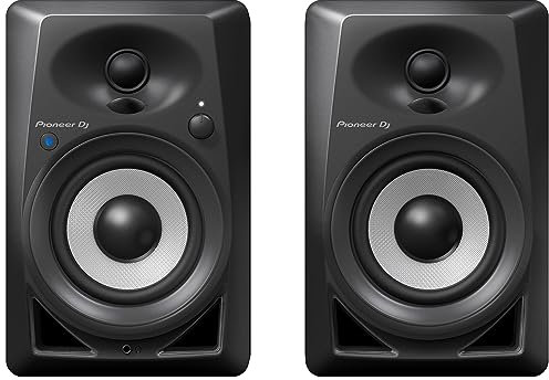 Pioneer DJ DM-40BT Bluetooth Studiomonitore, schwarz