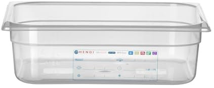 HENDI 880173 Contenitori a Tenuta d'Aria Gastronorm 1/2