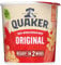 Quaker Oat So Simple Original Porridge Pots, 45 g (Pack of 8)