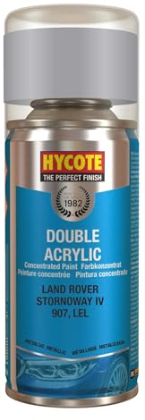 Hycote Double Acrylic Aerosol Car Spray Paint, Land Rover - Stornoway IV, 150 ml