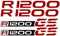 AZ Graphishop Aufkleber-Set R 1200 GS GP-049 (Rot)