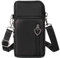 Travel Moblie Phone Shoulder Pouch Crossbody Bag for Samsung Galaxy S23 Ultra S23+ A06 A05 A13 A14 A04 A04s A56 M33 iPhone 11 Pro Max XS Max OnePlus 13 12 11 10 Pro (Black)