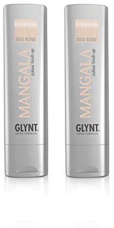 Glynt Haarpflege Mangala Tönungskur - beigeblond fresh up 200 ml (2 Stück)
