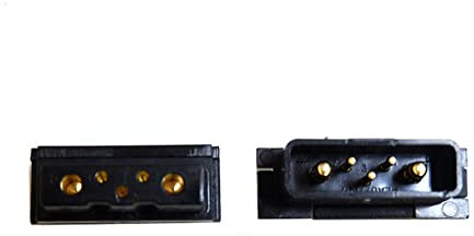 PANDA CYCLE 2 pcs Hailong eBike Battery Power Discharge Connector 5Pin Male or Female for Hailong1&Hailong2 Battery Base/Plate Parts