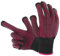 Molain 1 Pair Heat Resistant Gloves Cooking Hair Thermal Styling Silicone Gel Straightener Tools Curling Iron Pressing Heated Rollers Wand Curler Anti-Scald Drying Work Protective Crafting