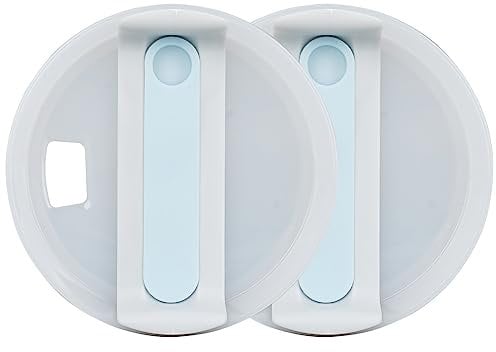 BOTTLAN 2Pcs Tumbler Lids, Polypropylene (PP), 40.0 fl oz, Fog, Reusable, BPA Free, Dishwasher Safe, Spill Proof, Vacuum Insulated, Fit for Stanley Quencher H2.0 FlowState & Adventure