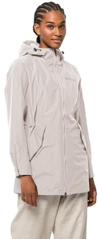 Jack Wolfskin Damen Dakar Parka W Mantel, sea Shell, X-Large