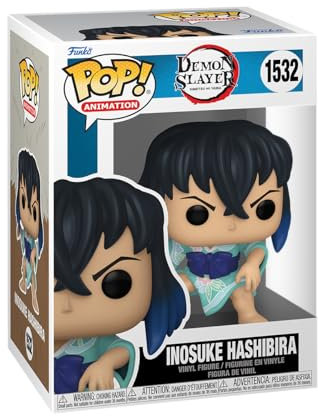 Funko POP! Animation: Demon Slayer - Inosuke Hashibira - (Kimono) - Vinyl-Sammelfigur - Geschenkidee - Offizielle Handelswaren - Spielzeug Für Kinder und Erwachsene - Anime Fans