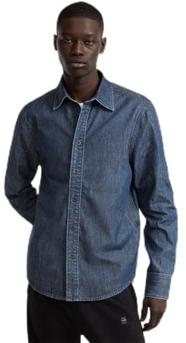 G-Star Herren Regular Denim Hemd Shirt