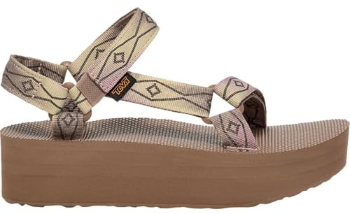 Teva Women's Flatform Universal Sunscape Sport Sandal, Waterless Neutral, 39 EU