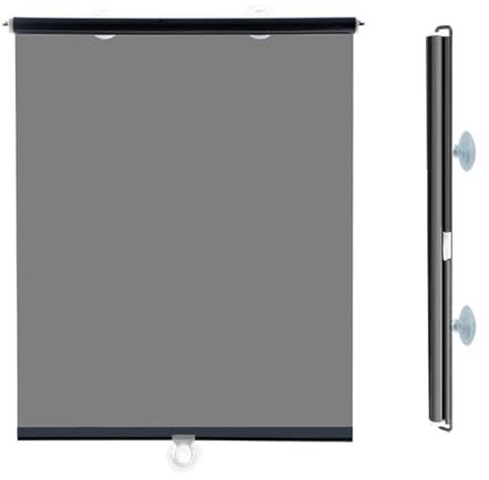 RSWZSFL Persiana Enrollable con Ventosa Estores Opacos Sin Taladrar Cortina Enrollable para Ventana Estor Enrollable para Puertas,Salón,Dormitorio,Oficina (72x200cm)