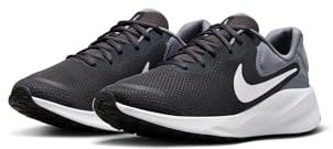 NIKE Revolution 7, Sneaker Hombre, Anthracite White Cool Grey Black, 45.5 EU