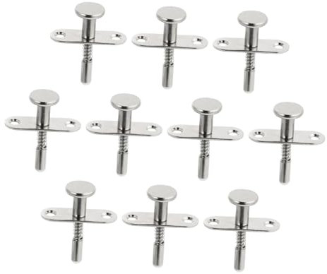 CIYODO Ersatzteile Für Babybetten Möbelriegelschloss Federriegel Zubehör Bolzen Schloss Für Krippen Teile Für Vogelkäfigmöbel