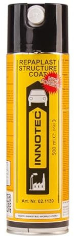 Innotec 1 Stk Repaplast Structure Coat Kunststoff Strukturspray a 500ml