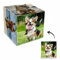 Drawelry Personalisiert Foto Zauberwürfel mit 6 Bild Würfel Puzzle 3x3 Drehbare Avatar Fotodruck Fotowürfel Magische Puzzleboxen Magic Cube Geschenke für Familie Freunde Kinder Haustier (B)