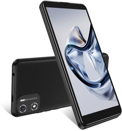 Xgody Mobile Phone X32, Android 14 Octa-Core SIM Free Unlocked Smartphone with 5.5'' Display, 2850mAh battery, 4G Dual SIM, 2GB+16GB/128GB Expandable, 8MP+5MP Camera Face ID UK Verizon(Black)
