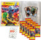 Bundle mit Lego Ninjago Serie 10 BLUTMOND (2025) Trading Cards - 1 Leere Sammelmappe + 10 Booster + Exklusive Collect-it Hüllen