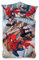 Carbotex Spiderman Wendebettwäsche Set für Kinder, Jugendliche und Erwachsene 135x200/80x80cm SM243214