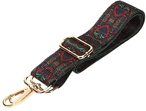 Levemolo Banjo Strap Vintage Style Floral Pattern Adjustable Belt for Banjo Acoustic Guitar Electric Guitar Musical Instrument Strap