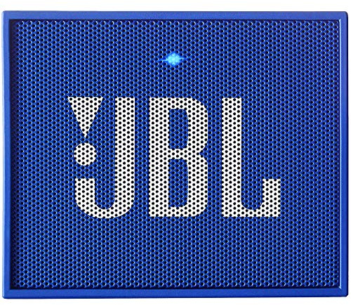 JBL Go + Tragbarer Bluetooth-Lautsprecher, blau