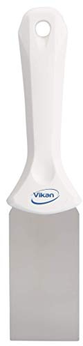 Vikan - Hygiene - Handschaber - Mit Edelstahlklinge - Weiß - Schmal