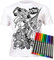 Splat Planet Superheld-T-Shirt-Malvorlagen mit 10 ungiftigen, waschbaren Zauberstiften – färben Sie Ihr eigenes T-Shirt, färben und auswaschen und Wieder färben Kindergeburtstag (9-11 Years)