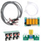 LiebeWH Audioeingangsschaltermodul, 4-Wege-Signalauswahlverstärkerrelais DC 7V-30V, AC 6V-20V