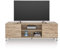 Mobili Fiver, Mobile Porta Tv Rachele, color Quercia, 150 cmx42 cmx48 cm, Mobile Tv moderno per tv fino a 65'', Made in Italy