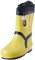 Playshoes Stivali Imbottiti In Gomma, Unisex - Bambini e ragazzi, Giallo Navy, 20 EU