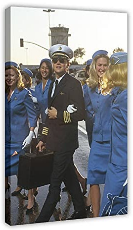 American Classic Catch Me If You Can Filmposter 4 Leinwandposter, Schlafzimmer, Dekoration, Sport, Landschaft, Büro, Raumdekoration, Geschenk-Rahmen: 60 x 90 cm