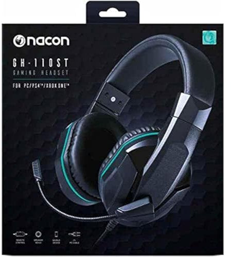 Nacon GH-110ST Gaming-Headset (PC/Gaming), kabelgebundenes Kopfhörer-Headset