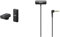 Sony ECM-W2BT Wireless Microphone with Bluetooth Connectivity, Black & ECM-LV1 Lavalier Microphone with Stereo Sound Capture