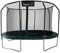 12ft x 8ft Jump PRO Xcite Oval Trampoline. Green Padding Strong Sturdy High Specification with Inner Enclosure Netting for Added Safety