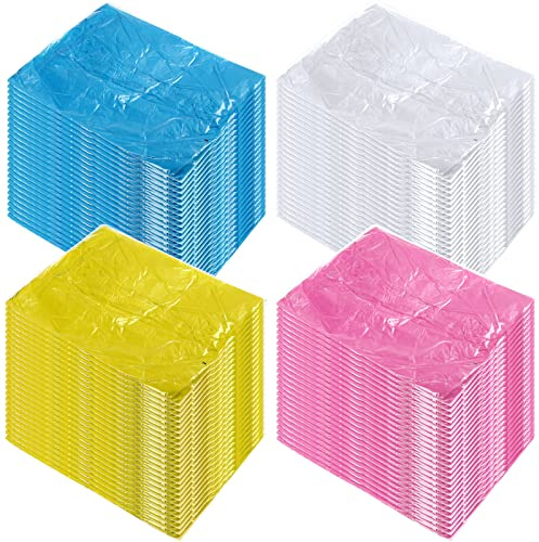 Foaincore 100 Pack Disposable Rain Ponchos for Adults