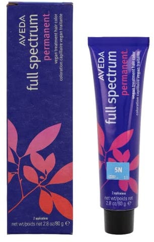 AVEDA Full Spectrum Permanent Vegan Treatment Hair Color Natural Series - 5N, 80 g