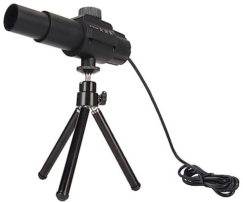 Teleskop für Erwachsene Anfänger, Intelligentes Digitales Teleskop, 70-facher Zoom, HD 2 MP, Tragbares USB-Teleskop mit Stativ für Computer-Fernaufzeichnung von Videos