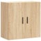 vidaXL Wandschrank, Hängeschrank mit viel Stauraum, Wandmontage Badschrank Medizinschrank, Aufbewahrungsschrank für Wohnzimmer, Sonoma Eiche Holzwerkstoff