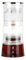 ASSICON Espresso in alluminio Set di caffettiera Drip Cold Brew in acciaio inossidabile e materiali in vetro per l'home office, caraffa per caffè a goccia Caffettiera da piano cottura