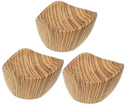 GOOHOCHY Perilla para Tapa De Olla Baquelita Resistente Al Calor, Tamaño Estándar, Mango De Sujeción Ergonómico, Compatible Tapas De Vidrio, Kit De 3 Piezas para Cocina Doméstica