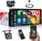 Inefala Autoradio 1 Din Bluetooth con Schermo da 6,9 Pollici, Carplay e Android Auto Senza Fili, Touch Screen Stereo Auto con Mirror Link USB/Type-C Radio FM SWC Telecamera Posteriore