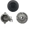 Universal Burner Crown Flame Cap, Metal Gas Oven Stove Cap Replacement Part, 55mm, 75mm, 100mm(Concave 75)